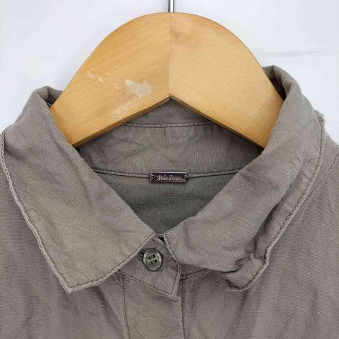 ミラオーウェン Mila Owen 23SS 吸水速乾UVカットロングリネンシャツ レディース ONE SIZE