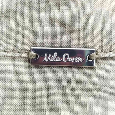 ミラオーウェン Mila Owen 23SS 吸水速乾UVカットロングリネンシャツ レディース ONE SIZE
