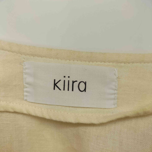キーラ KIIRA MOCKING TUCK BLOUSE レディース FREE