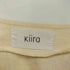 キーラ KIIRA MOCKING TUCK BLOUSE レディース FREE