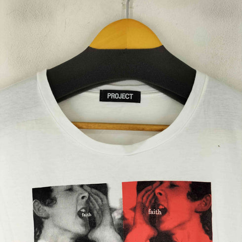 PROJECT コントラスト グラフィックプリント S/S Tシャツ メンズ JPN:S