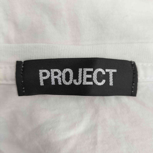 PROJECT コントラスト グラフィックプリント S/S Tシャツ メンズ JPN:S