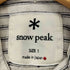 スノーピーク Snow Peak コットンリネン バンドカラーシャツ レディース JPN:1