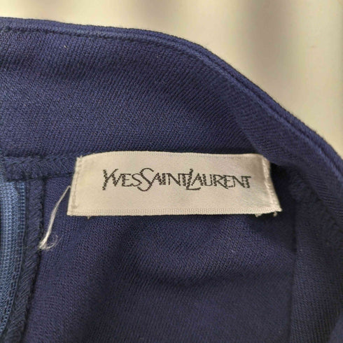 イヴサンローラン Yves Saint Laurent レーヨン混 モックネック カットソー レディース JPN:M