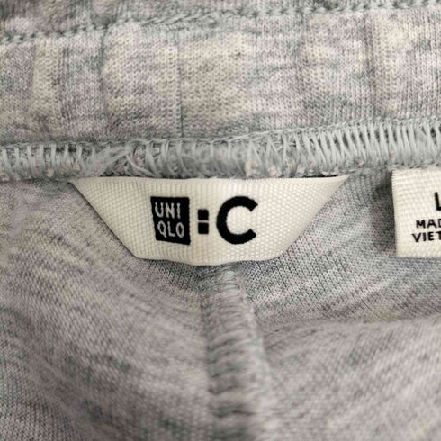 ユニクロシー UNIQLO:C スウェットワイドパンツ メンズ L