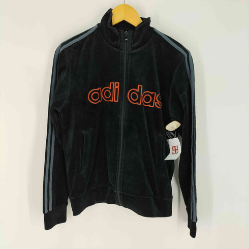 アディダス adidas ベロアジャージトラックジャケット&パンツ セットアップ レディース L