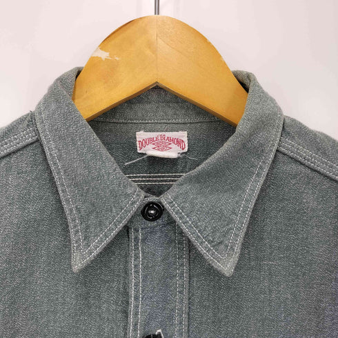 ザリアルマッコイズ THE REAL McCOYS THE DOUBLE DIAMOND TWIST CHAMBRAY SHIRT ガチャポケ ワーク シャツ メンズ 14