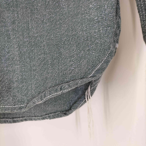 ザリアルマッコイズ THE REAL McCOYS THE DOUBLE DIAMOND TWIST CHAMBRAY SHIRT ガチャポケ ワーク シャツ メンズ 14