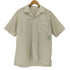 ナナミカ nanamica 26SS Open Collar Panama S/S Shirt オープンカラーパナマショートスリーブシャツ メンズ S