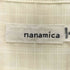 ナナミカ nanamica 26SS Open Collar Panama S/S Shirt オープンカラーパナマショートスリーブシャツ メンズ S