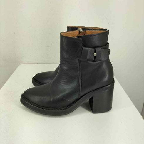 トップショップ TOPSHOP サイドジップ ショートブーツ レディース EUR:36