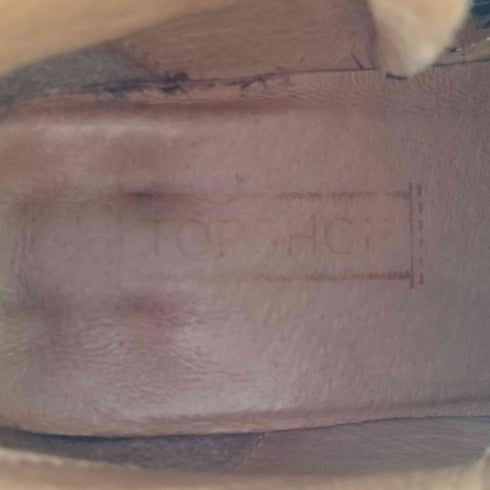トップショップ TOPSHOP サイドジップ ショートブーツ レディース EUR:36