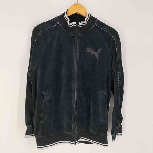 プーマ PUMA ベロアトラックジャケット&パンツセットアップ メンズ 上下:L