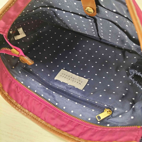 マッキントッシュフィロソフィー MACKINTOSH PHILOSOPHY レザーパイピングショルダーバッグ レディース