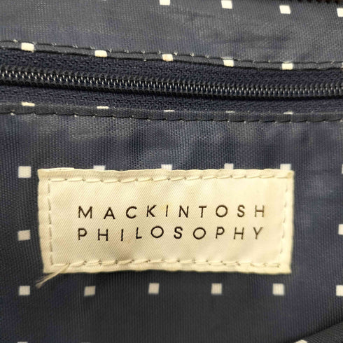 マッキントッシュフィロソフィー MACKINTOSH PHILOSOPHY レザーパイピングショルダーバッグ レディース