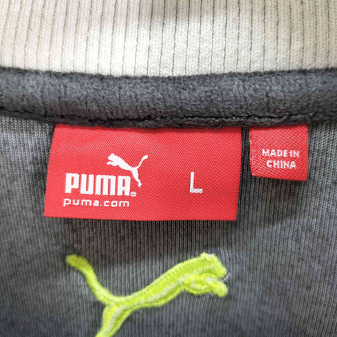 プーマ PUMA ベロアトラックジャケット&パンツセットアップ メンズ 上下:L