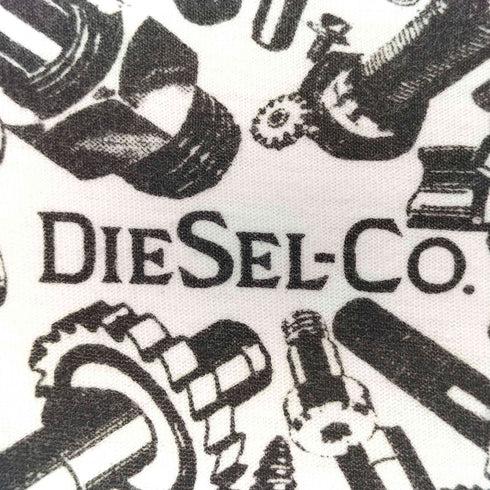 ディーゼル DIESEL フロントロゴプリント クルーネックTシャツ Y2K メンズ import:L
