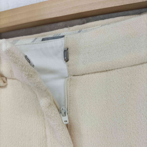 スポーツマックス SPORTMAX MADE IN ITALY ウール ノータック スラックス レディース 38