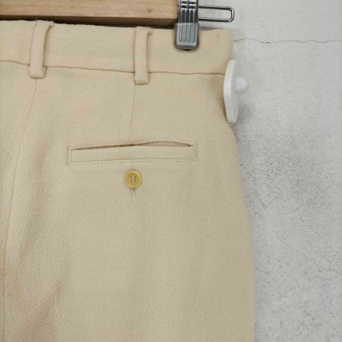 スポーツマックス SPORTMAX MADE IN ITALY ウール ノータック スラックス レディース 38