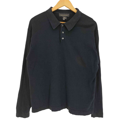 バナナリパブリック BANANA REPUBLIC 90-00S OLD L/S ポロシャツ メンズ import:L