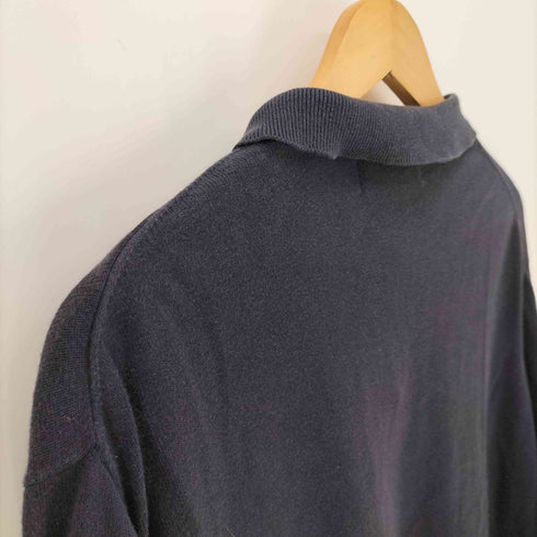 バナナリパブリック BANANA REPUBLIC 90-00S OLD L/S ポロシャツ メンズ import:L