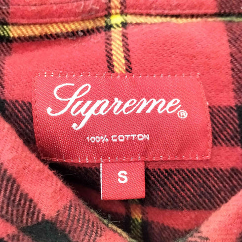シュプリーム Supreme 17AW TARTAN FLANNEL SHIRT タータンチェックシャツ メンズ import:S