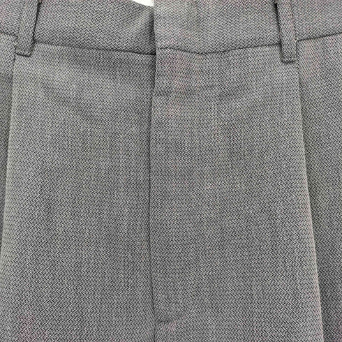 ハガークロージング HAGGAR 90-00s メキシコ製 ポリレーヨン 2タックスラックスパンツ メンズ 33×30