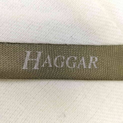 ハガークロージング HAGGAR 90-00s メキシコ製 ポリレーヨン 2タックスラックスパンツ メンズ 33×30
