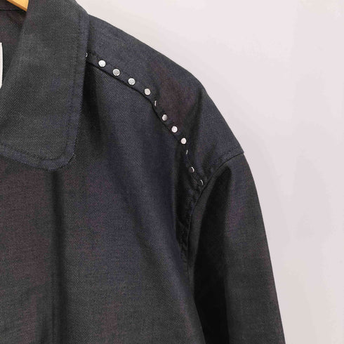 ザラ ZARA ボクシーフィットスタッズジャケット メンズ import:L