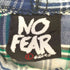 ノーフィアー NO FEAR 90s USA製 ハーフスナップボタンパーカー メンズ JPN:L