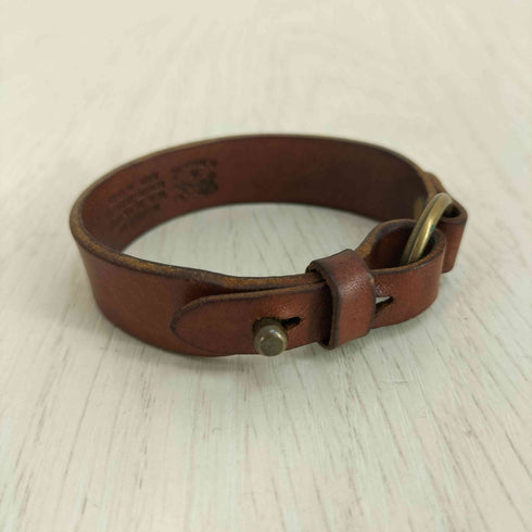イルビゾンテ IL BISONTE レザーブレスレット メンズ