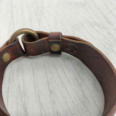 イルビゾンテ IL BISONTE レザーブレスレット メンズ