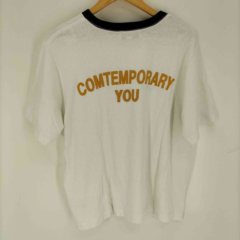 アメリカーナ Americana 両面プリント リンガー Tシャツ レディース