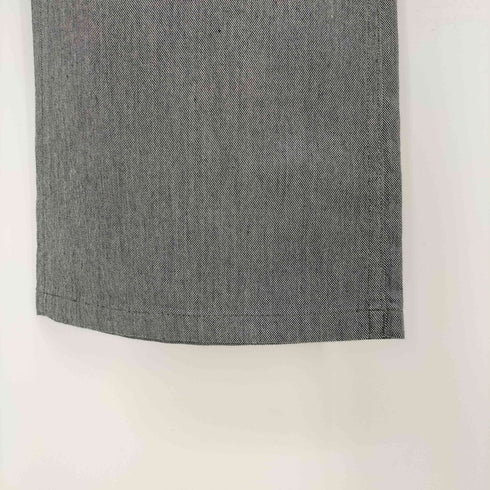 バーバリーブラックレーベル BURBERRY BLACK LABEL バックロゴパッチ ジッパーフライ ストレートパンツ レディース JPN:67-70
