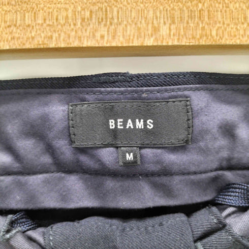 ビームス BEAMS 25SS Wide Slacks 2プリーツ ワイド スラックス パンツ メンズ M