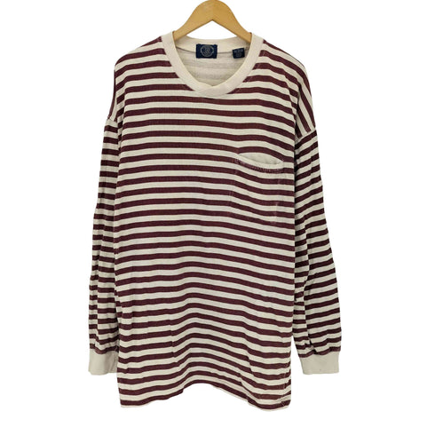 ギャップ Gap 90s OLD ボーダー フロントポケットロンT メンズ import:M