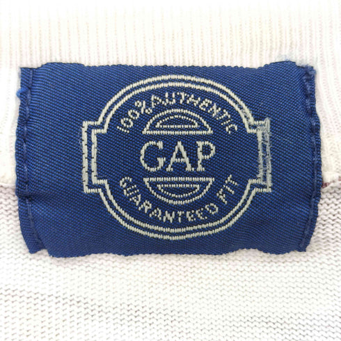 ギャップ Gap 90s OLD ボーダー フロントポケットロンT メンズ import:M