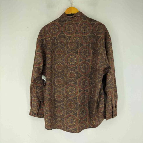 チャオ CIAO 総柄 メダリオン オーバーサイズ ストレッチ L/S シャツ メンズ JPN:M