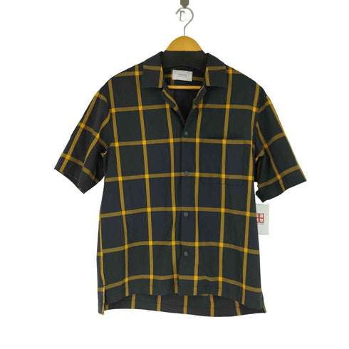 ステュディオス STUDIOUS チェックオープンカラー S/S シャツ メンズ JPN:3