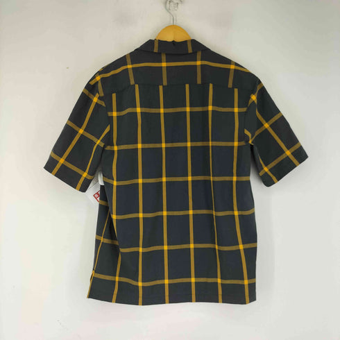 ステュディオス STUDIOUS チェックオープンカラー S/S シャツ メンズ JPN:3