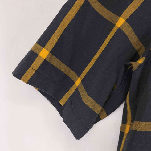 ステュディオス STUDIOUS チェックオープンカラー S/S シャツ メンズ JPN:3