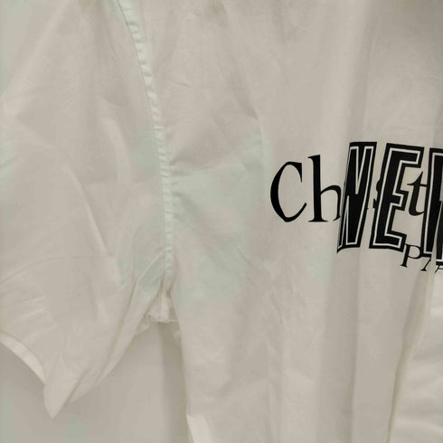 ディオールオム Dior HOMME 17aw クリス期 Newave Logo Print Short Sleeve Shirt メンズ FR:38