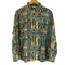 una tina シルク100% アンフォラモチーフ 総柄 L/S シャツ レディース