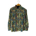 una tina シルク100% アンフォラモチーフ 総柄 L/S シャツ レディース
