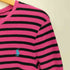 ポロラルフローレン POLO RALPH LAUREN 現行タグ スモールポニー刺繍 ボーダー クルーネック L/S Tシャツ Y2K レディース import:M