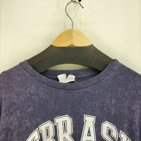 ヘインズ Hanes NEBRASK ナス紺 S/S Tシャツ メンズ import:L