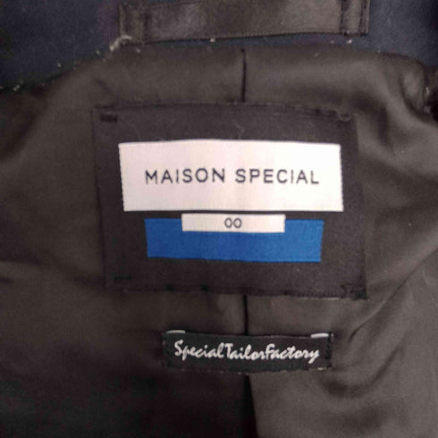 メゾンスペシャル MAISON SPECIAL CORDURA Wool Prime-Over Gold Button Double Blazer メンズ JPN:0