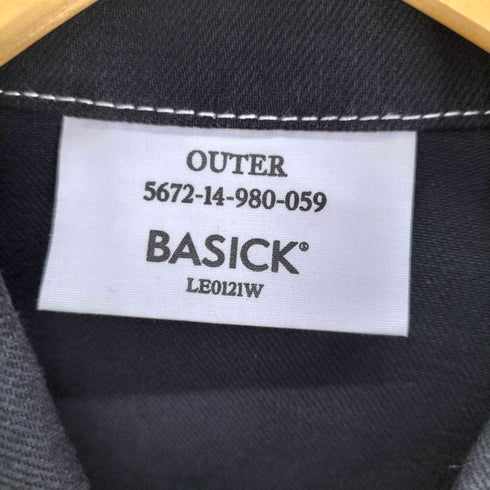 ベイシックス BASICKS 22ss Hear Painting Denim Jacket ハートペイント デニムジャケット レディース W