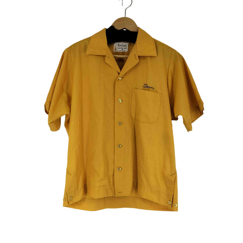 キングルイ King louie 60-70S MADE IN USA バックプリント S/S シャツ メンズ import:M