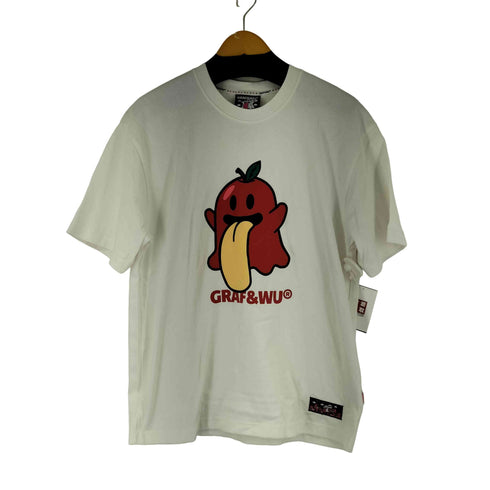 graf&wu プリントデザイン S/S Tシャツ メンズ import:L